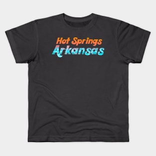 Hot Springs Summer 2019 Kids T-Shirt